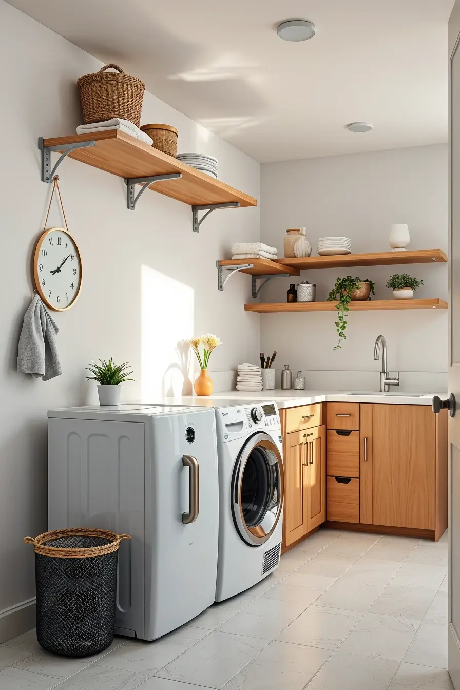 62 Laundry Room Shelves Ideas 2026: Stylish, Modern and Designer Storage Solutions