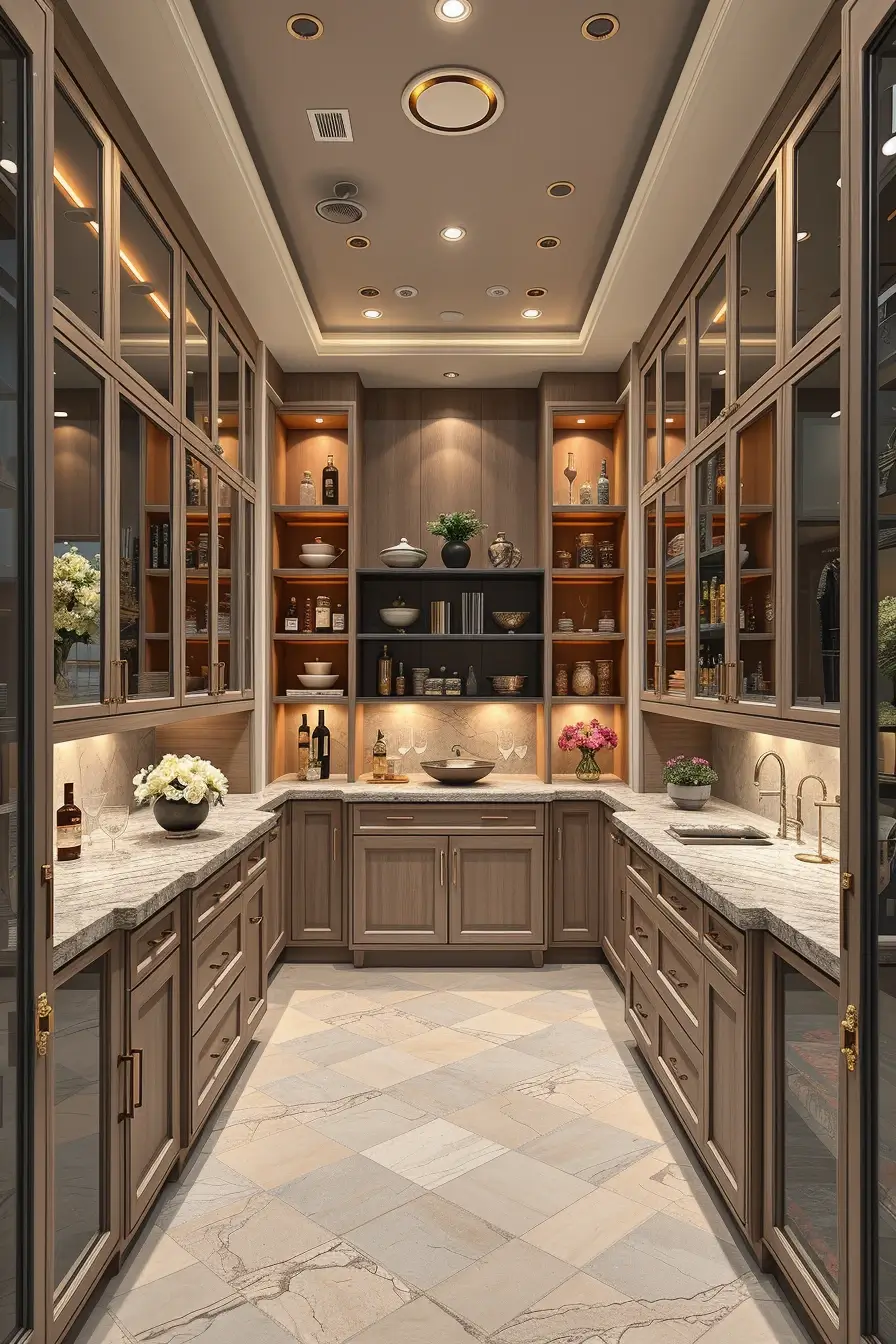 64 Pantry Renovation Ideas 2026: Modern, Designer & Curved Pantry Designs