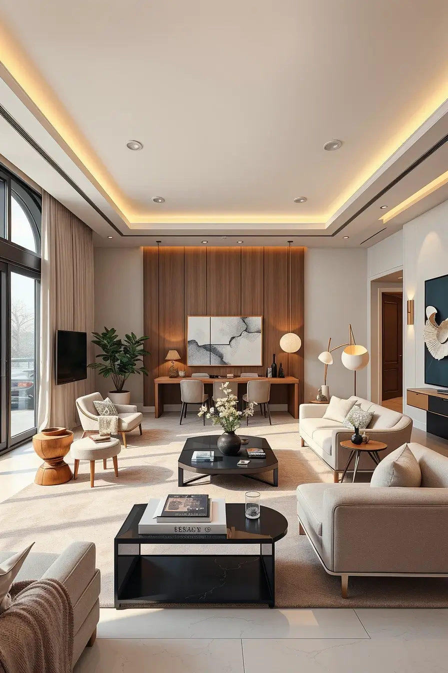 65 Living Room Inspo 2026: Futuristic, Ultra Modern & Smart Interior Ideas