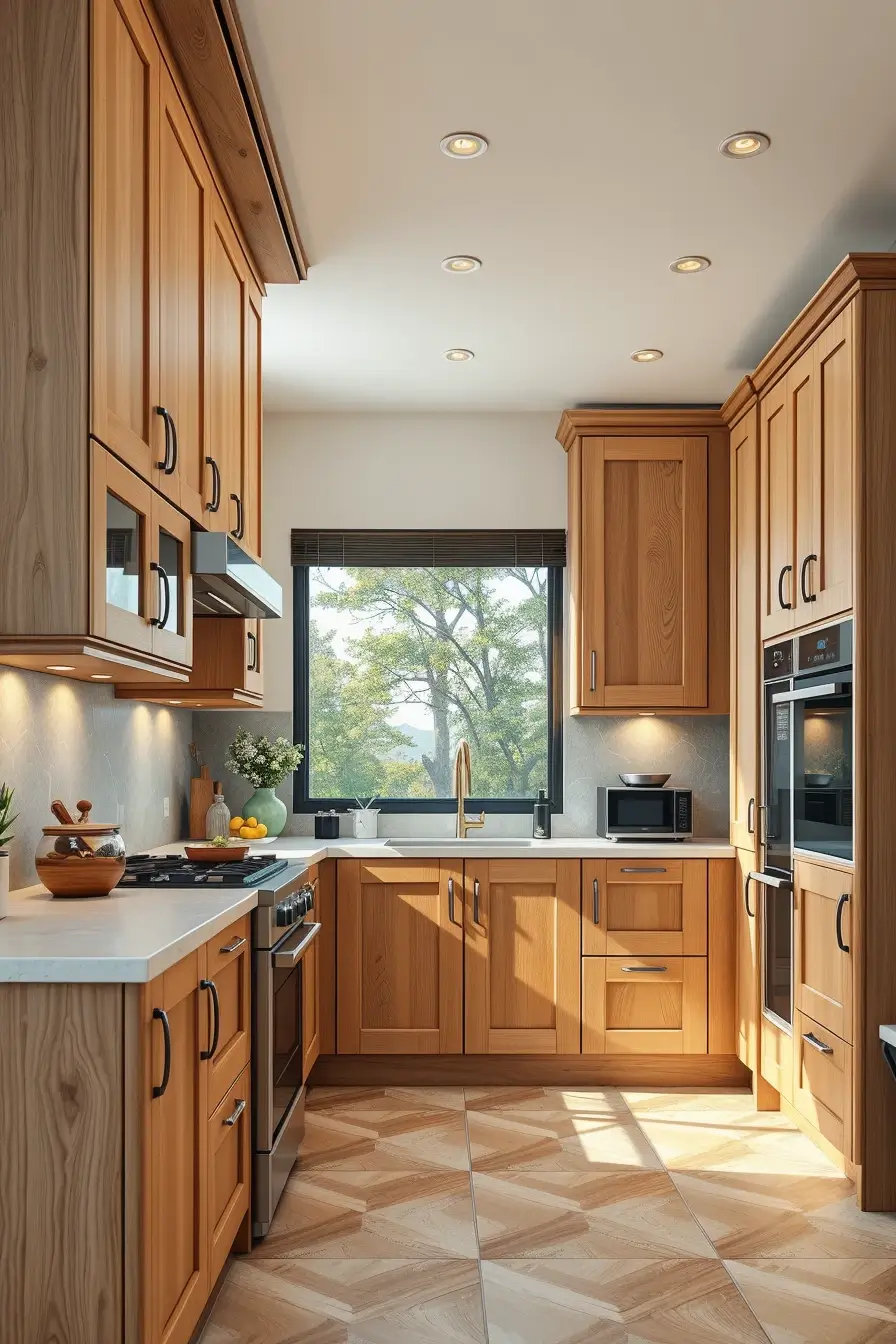 62 Oak Kitchen Ideas 2026: Sculptural, Curved and Designer Oak Interiors