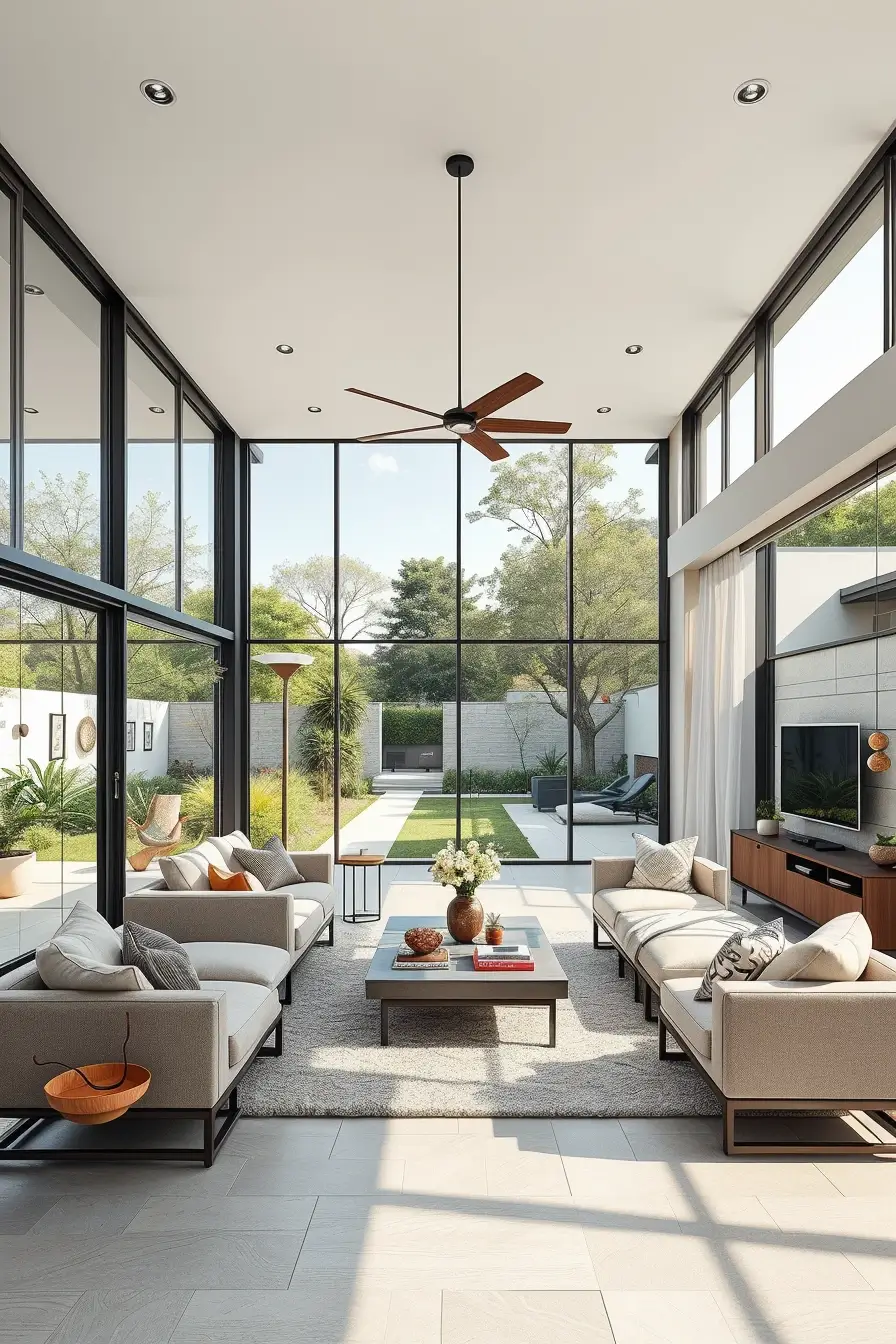 62 Indoor–Outdoor Living Room 2026 Ideas With Sculptural And Modern Design