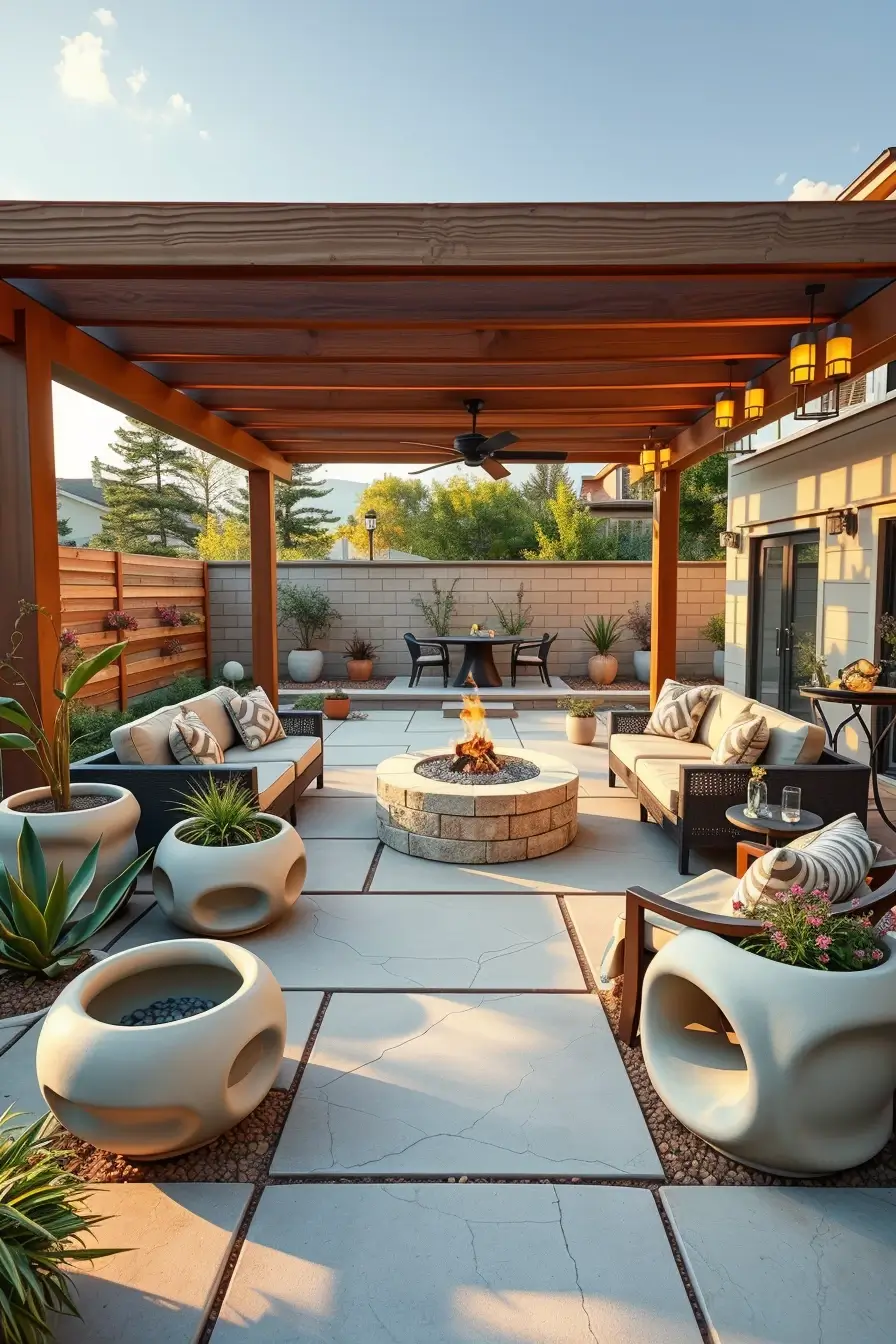 59 Back Patio Ideas 2026: Stylish, Modern, And Sculptural Outdoor Designs