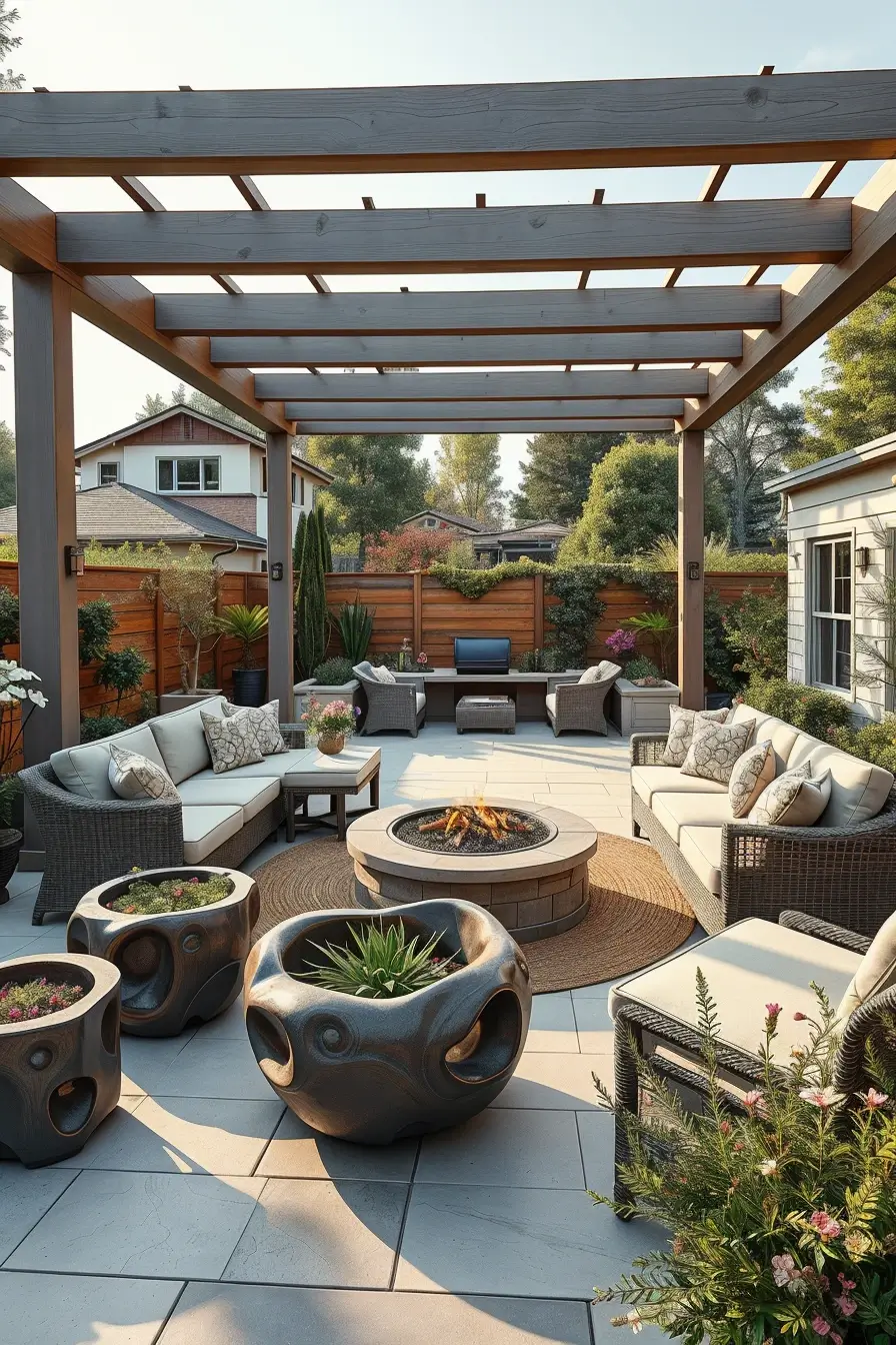 59 Back Patio Ideas 2026: Stylish, Modern, And Sculptural Outdoor Designs