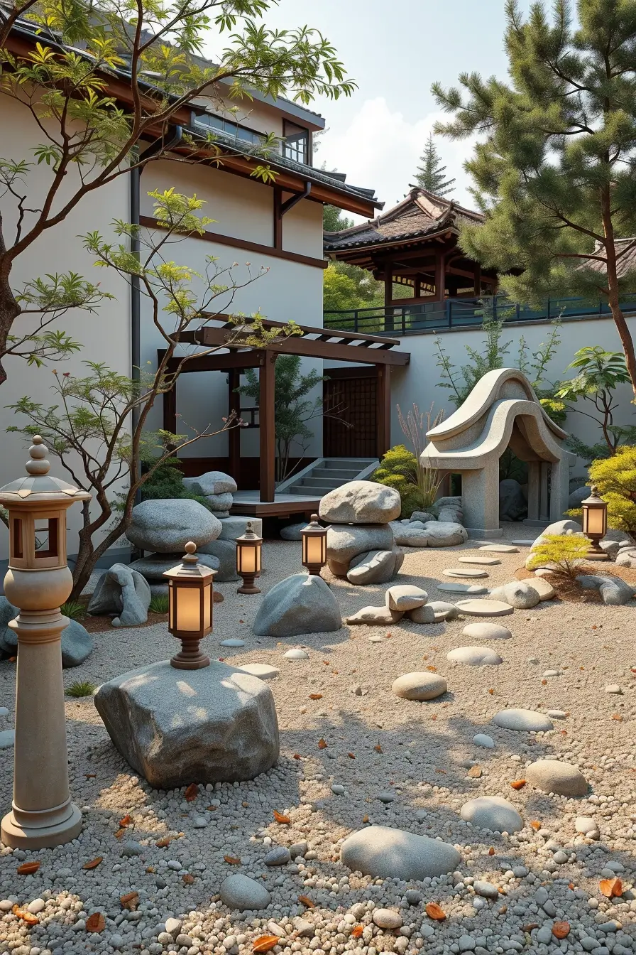 60 Zen Garden Ideas 2026 For Modern Calm And Mindful Spaces
