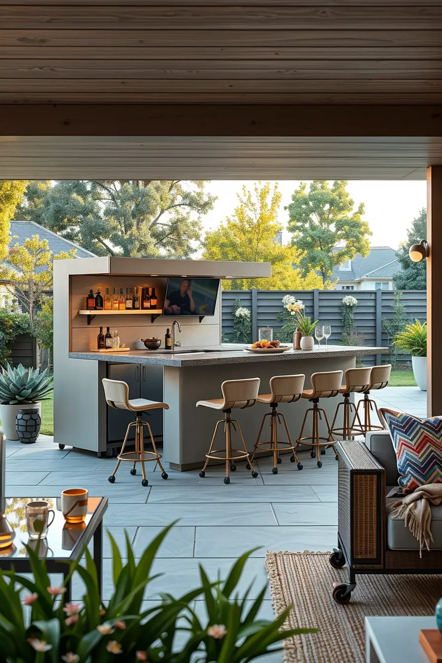 64 Outdoor Bar Ideas on Backyard 2026: Modern, Smart and Stylish Backyard Bar Designs