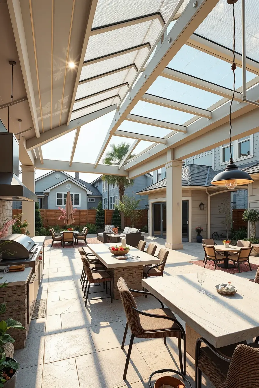 64 Outdoor BBQ Area With Roof 2026: Modern Covered Grill Designs For Stylish Outdoor Living