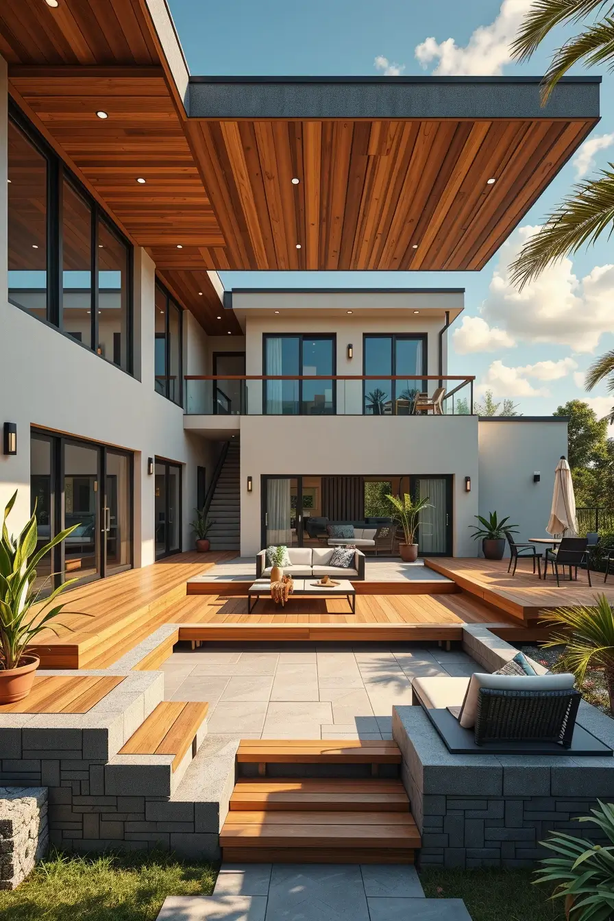 59 Back Patio Ideas 2026: Stylish, Modern, And Sculptural Outdoor Designs