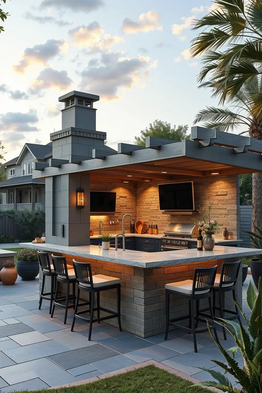 63 Outdoor Kitchen And Bar Ideas 2026 For Stylish And Modern Outdoor Living