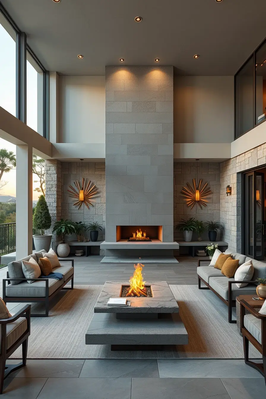 62 Indoor–Outdoor Living Room 2026 Ideas With Sculptural And Modern Design