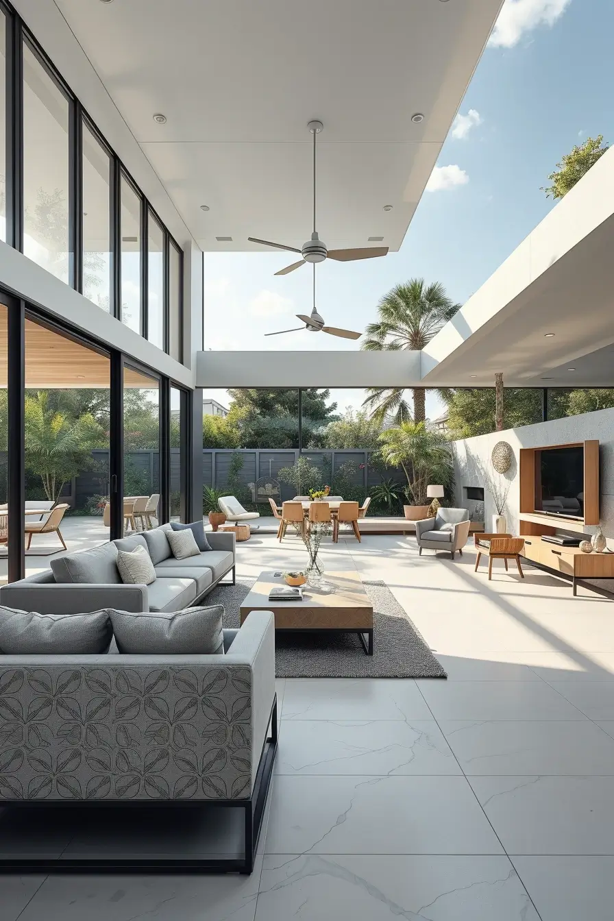 62 Indoor–Outdoor Living Room 2026 Ideas With Sculptural And Modern Design