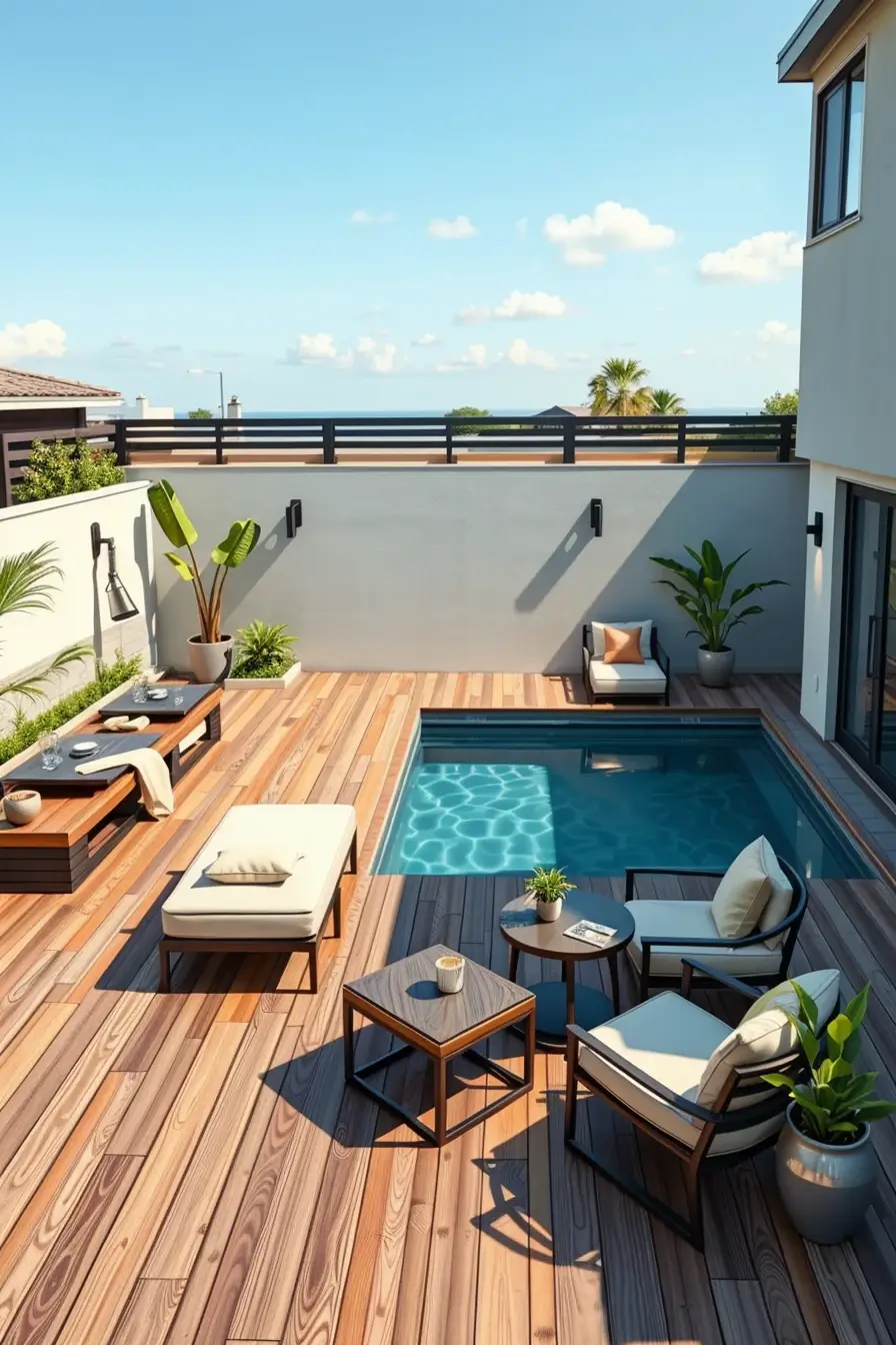 59 Small Pool Deck Ideas 2026 For Cozy And Modern Outdoor Spaces