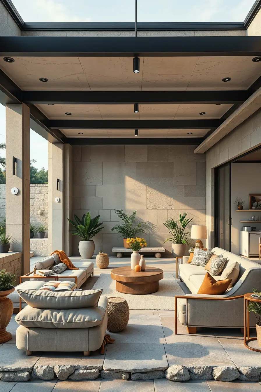 62 Indoor–Outdoor Living Room 2026 Ideas With Sculptural And Modern Design