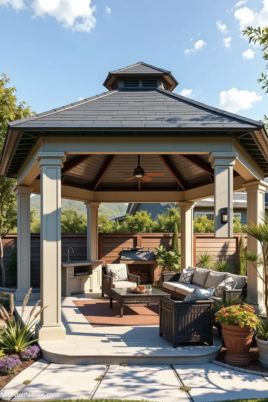 64 Gazebo Ideas Backyard 2026 For Stylish And Modern Outdoor Spaces
