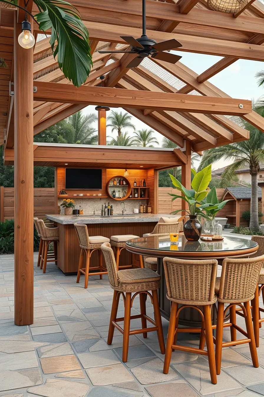 64 Outdoor Bar Ideas on Backyard 2026: Modern, Smart and Stylish Backyard Bar Designs
