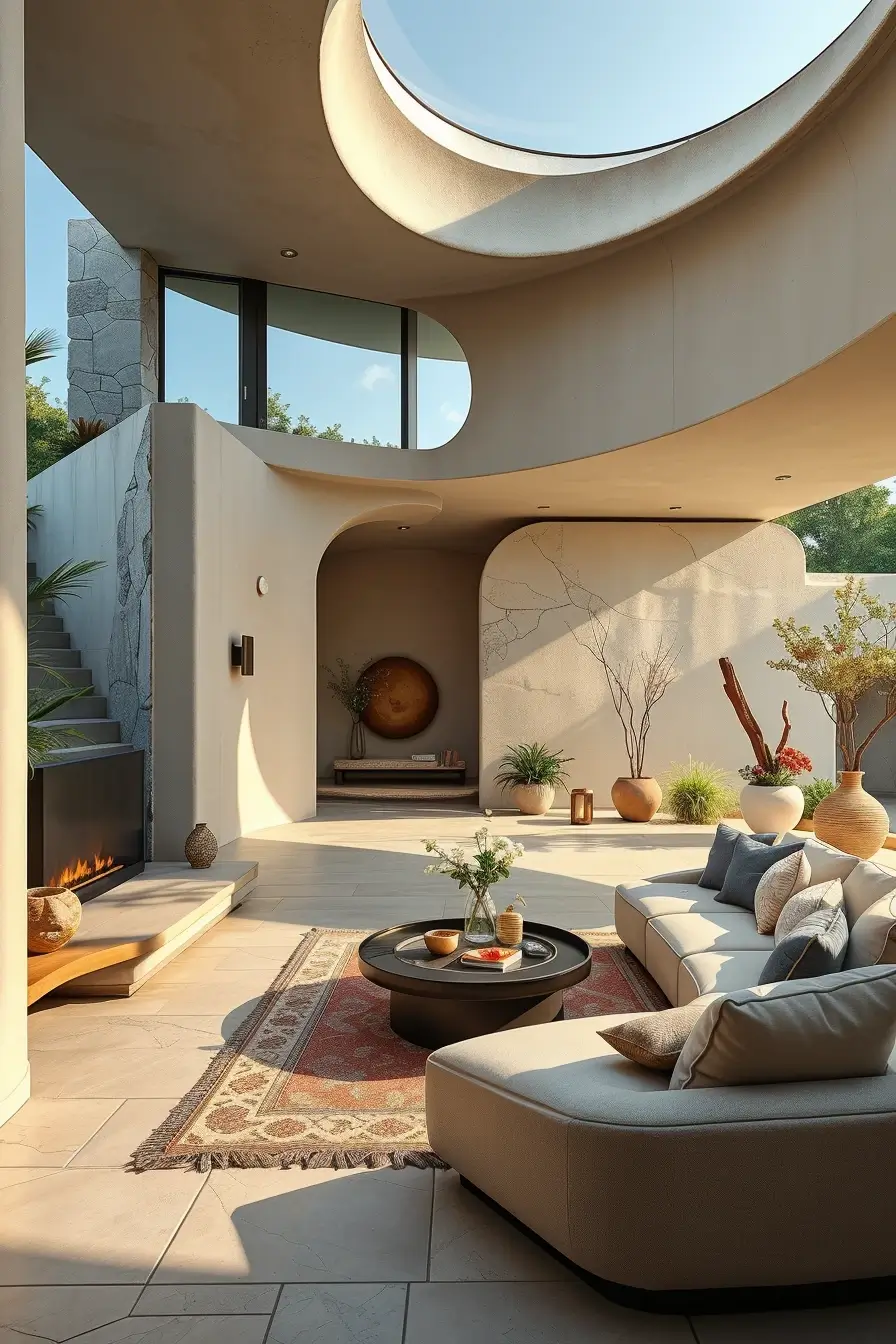 62 Indoor–Outdoor Living Room 2026 Ideas With Sculptural And Modern Design