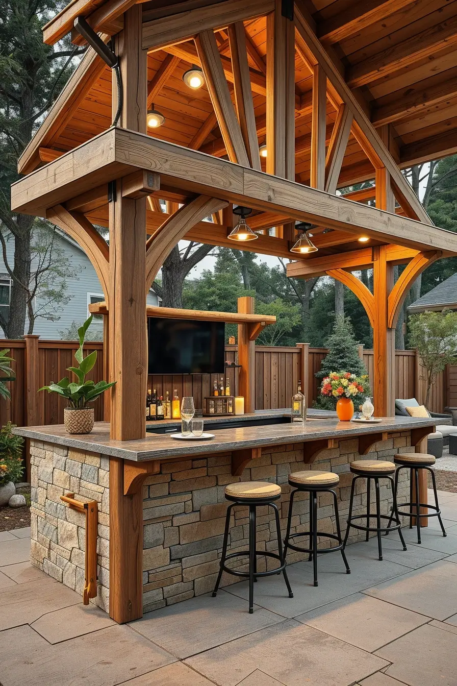 64 Outdoor Bar Ideas on Backyard 2026: Modern, Smart and Stylish Backyard Bar Designs
