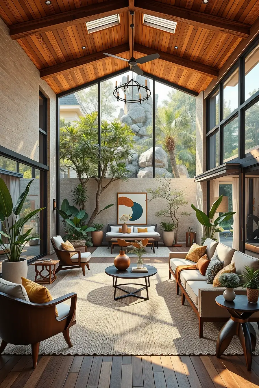 62 Indoor–Outdoor Living Room 2026 Ideas With Sculptural And Modern Design