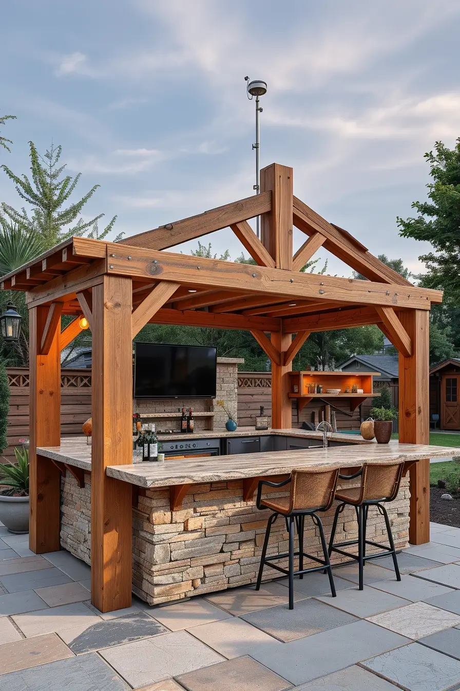 64 Outdoor Bar Ideas on Backyard 2026: Modern, Smart and Stylish Backyard Bar Designs