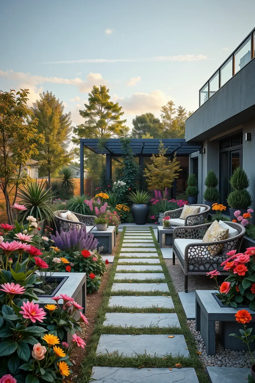 60 Flower Garden Ideas 2026 For Stylish, Modern, And Designer Outdoor Spaces