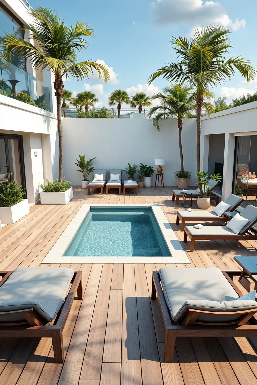 59 Small Pool Deck Ideas 2026 For Cozy And Modern Outdoor Spaces