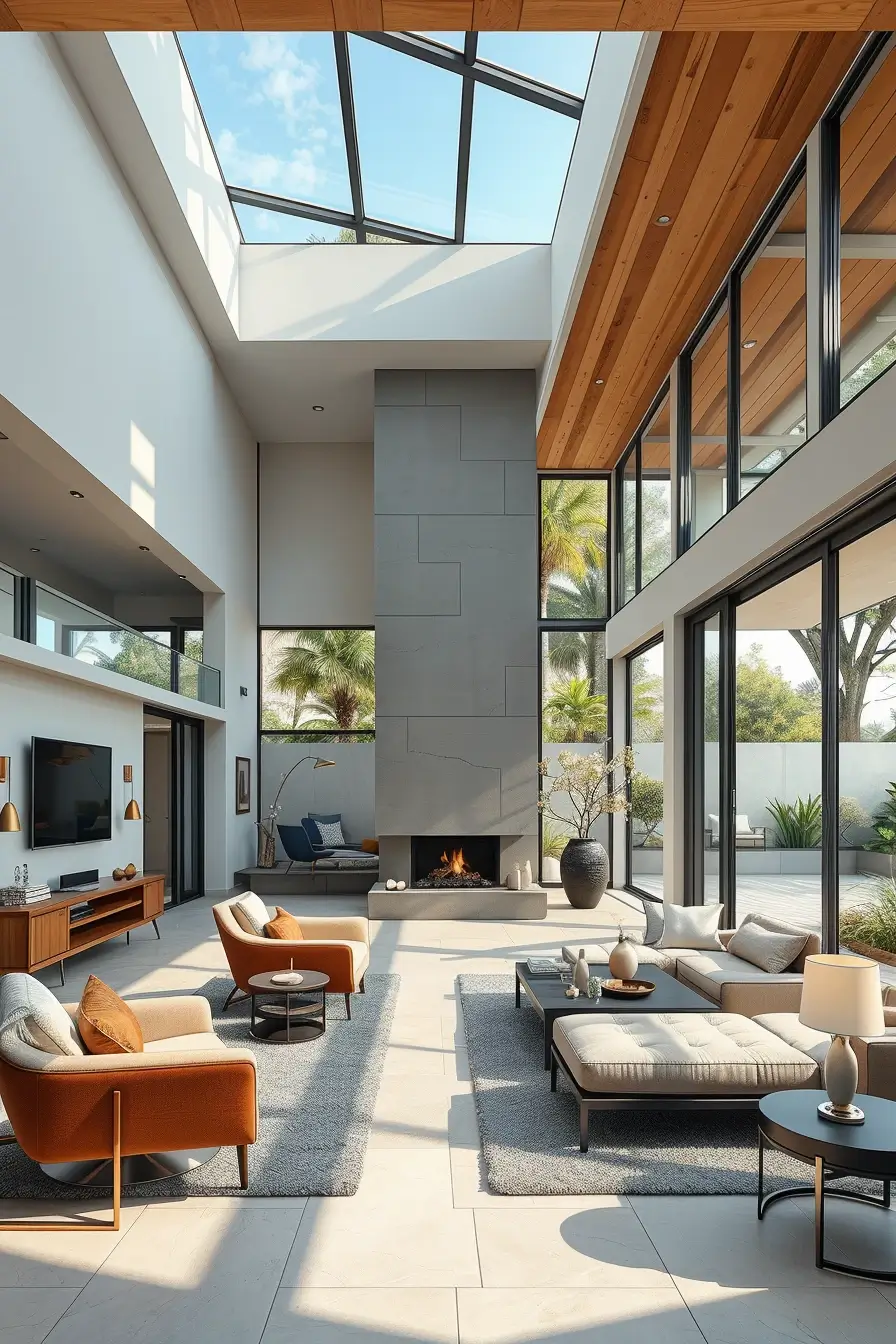 62 Indoor–Outdoor Living Room 2026 Ideas With Sculptural And Modern Design