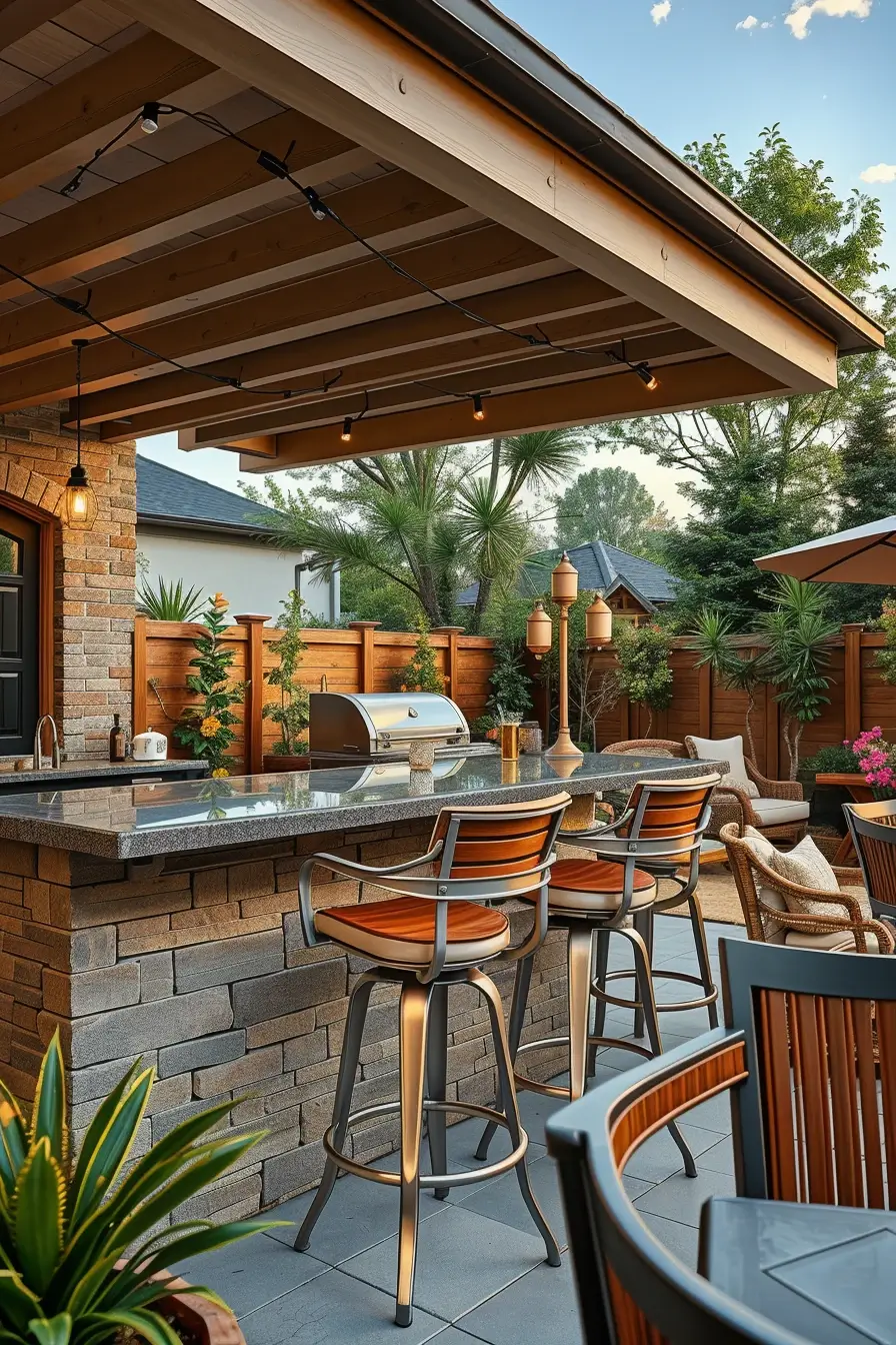 64 Outdoor Bar Ideas on Backyard 2026: Modern, Smart and Stylish Backyard Bar Designs