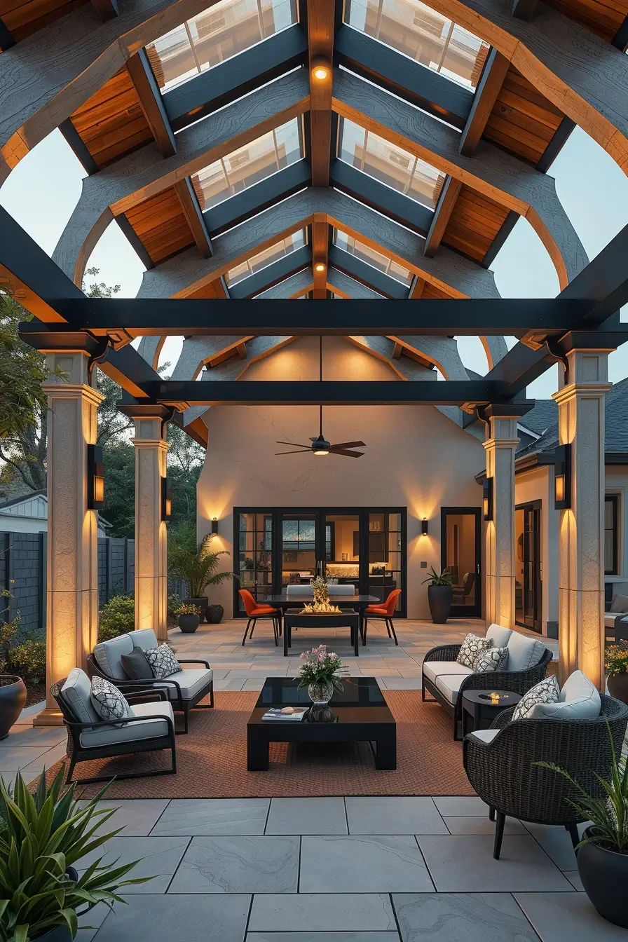 59 Back Patio Ideas 2026: Stylish, Modern, And Sculptural Outdoor Designs