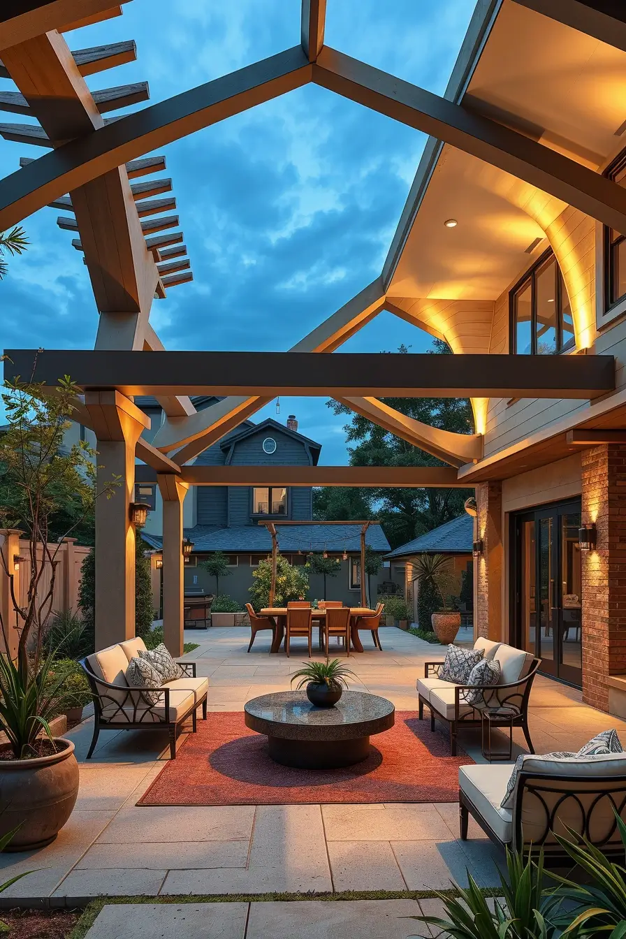 59 Back Patio Ideas 2026: Stylish, Modern, And Sculptural Outdoor Designs