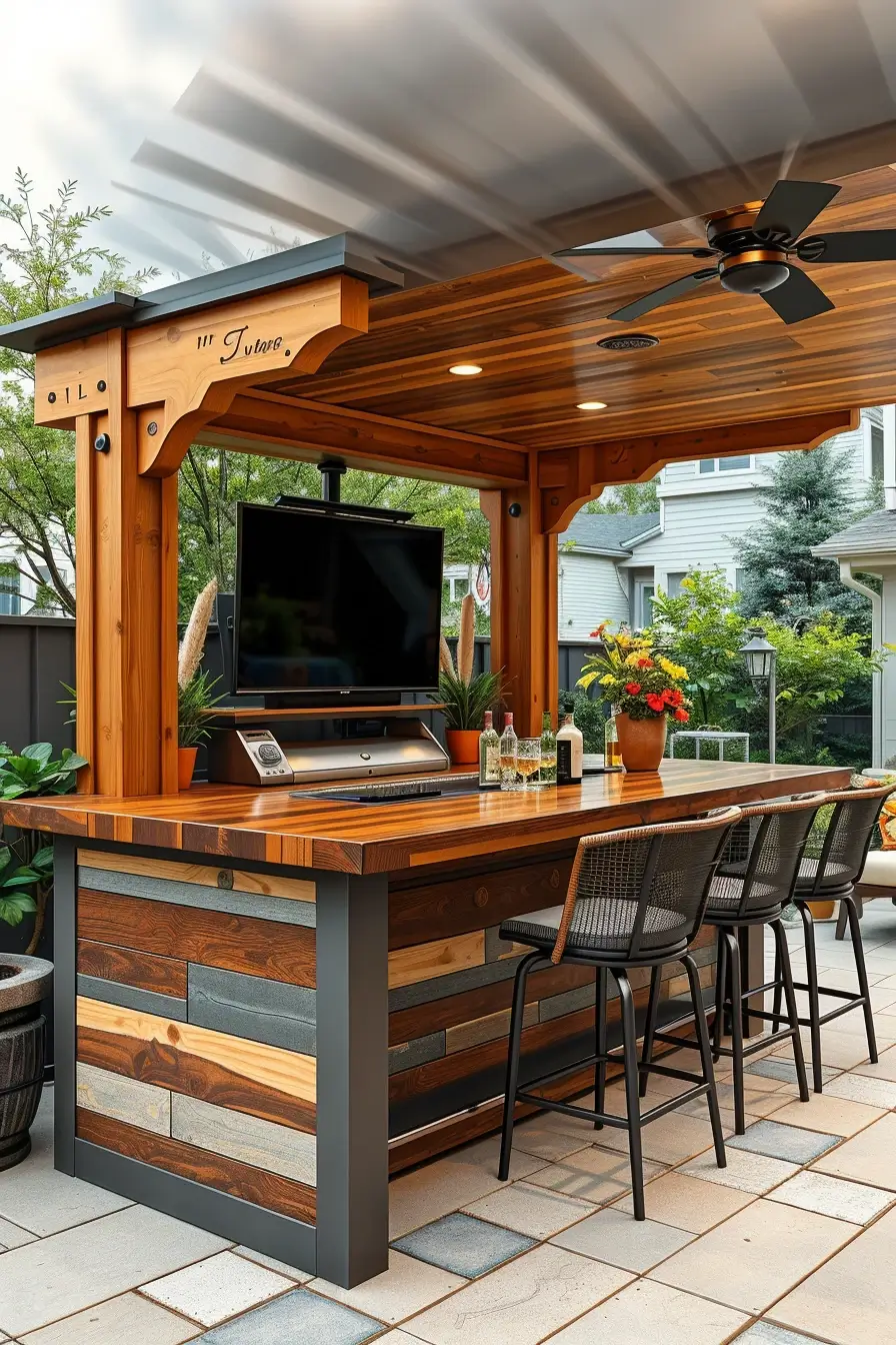 64 Outdoor Bar Ideas on Backyard 2026: Modern, Smart and Stylish Backyard Bar Designs