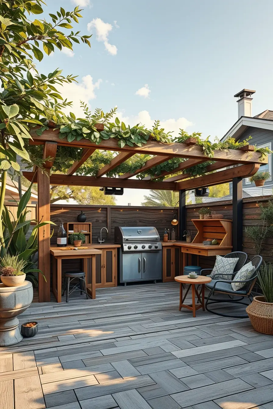 64 Outdoor BBQ Area With Roof 2026: Modern Covered Grill Designs For Stylish Outdoor Living