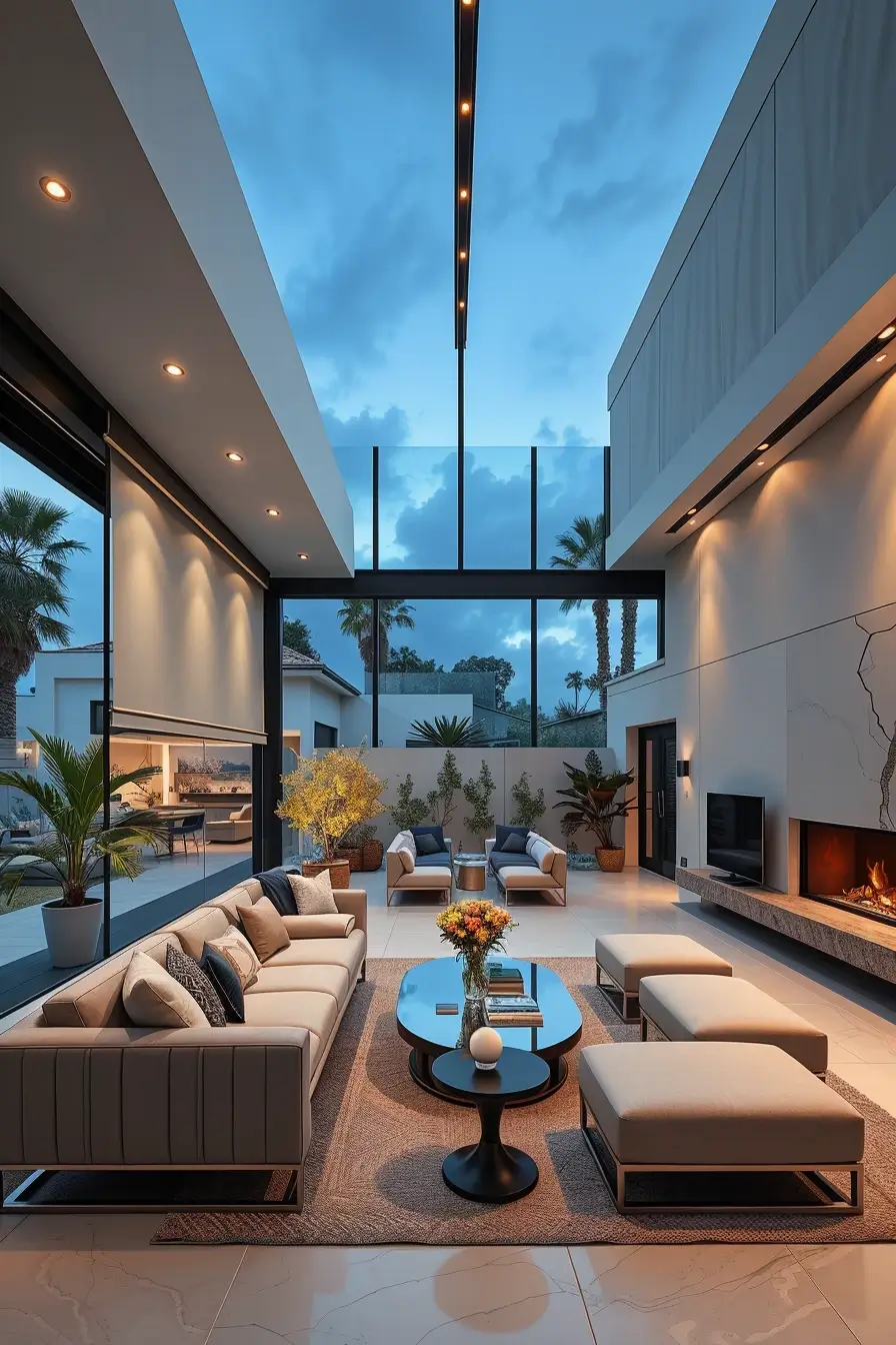 62 Indoor–Outdoor Living Room 2026 Ideas With Sculptural And Modern Design