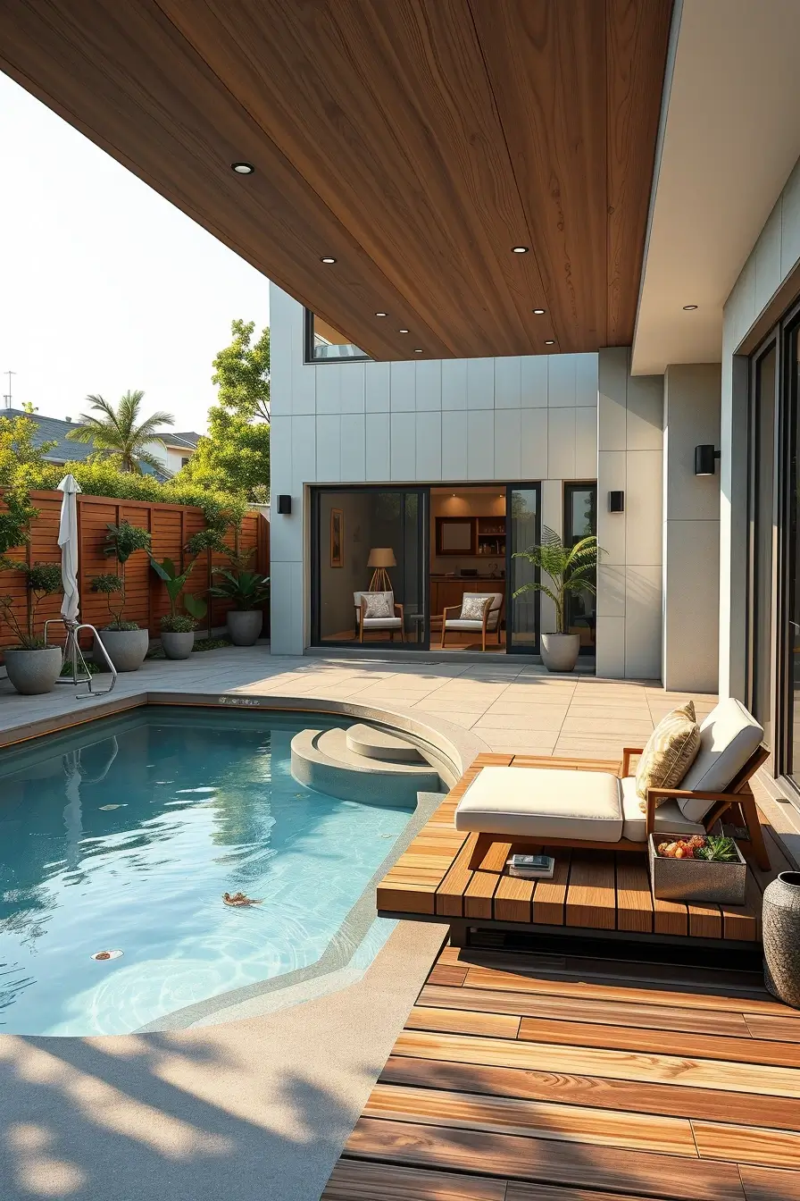 59 Small Pool Deck Ideas 2026 For Cozy And Modern Outdoor Spaces