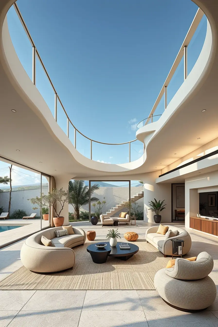 62 Indoor–Outdoor Living Room 2026 Ideas With Sculptural And Modern Design