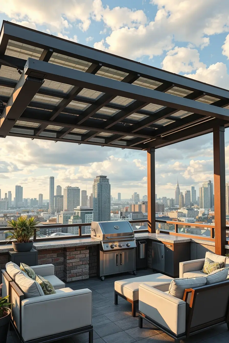 64 Outdoor BBQ Area With Roof 2026: Modern Covered Grill Designs For Stylish Outdoor Living