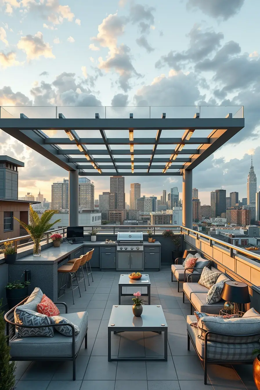 64 Outdoor BBQ Area With Roof 2026: Modern Covered Grill Designs For Stylish Outdoor Living