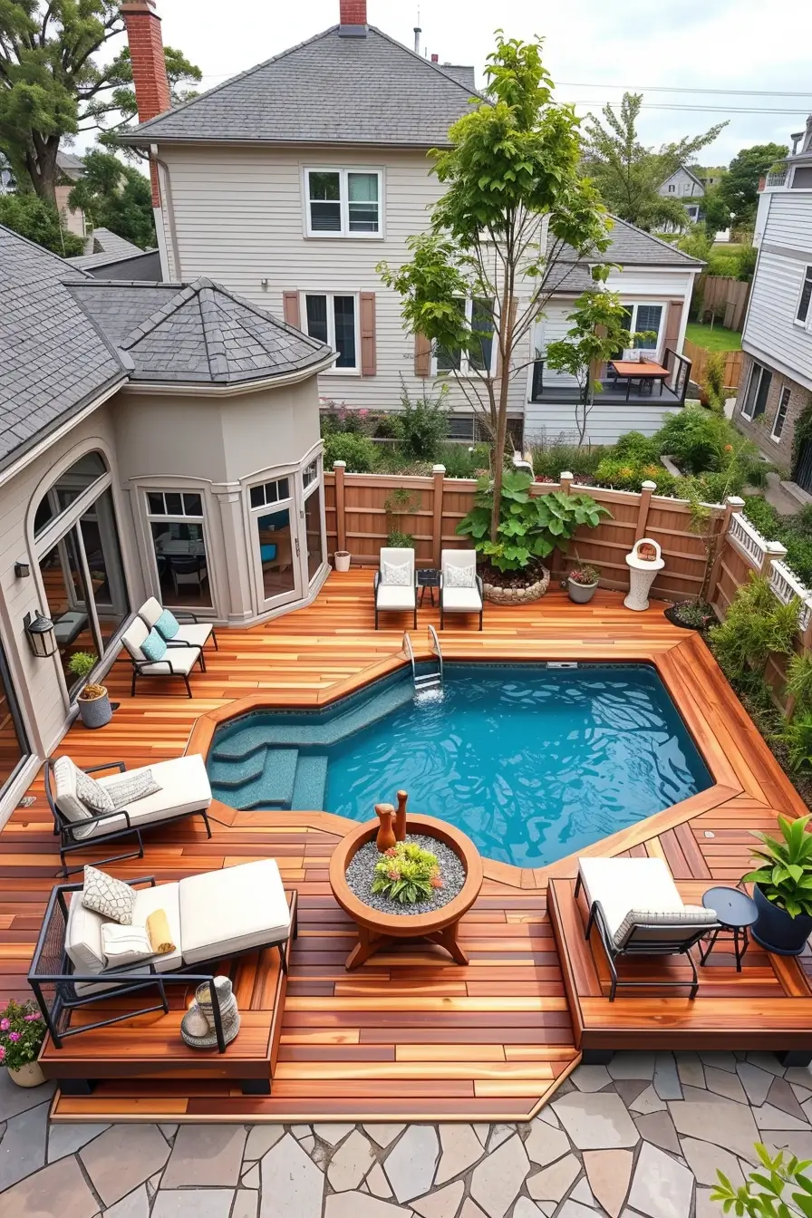 59 Small Pool Deck Ideas 2026 For Cozy And Modern Outdoor Spaces