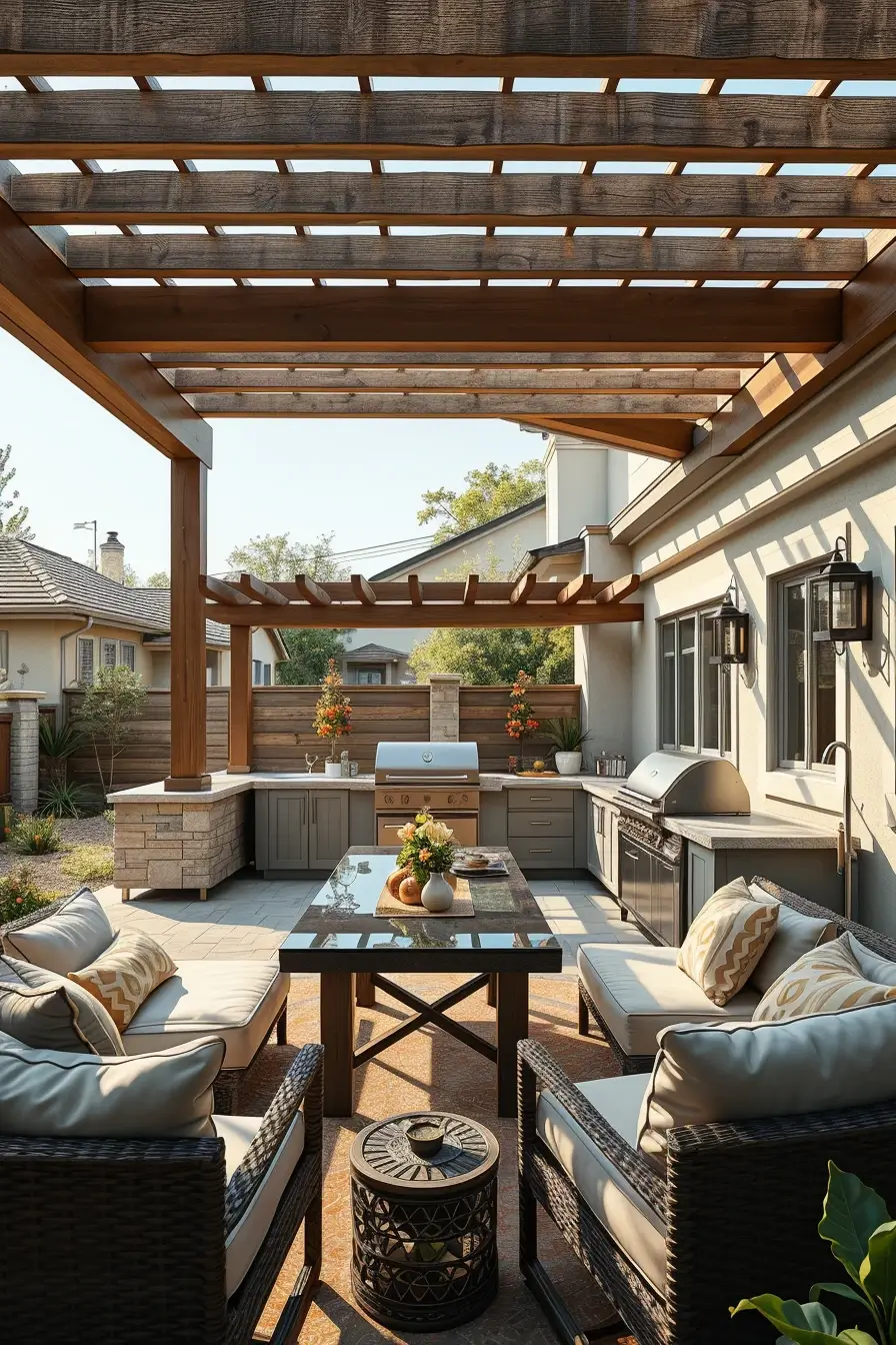 64 Outdoor BBQ Area With Roof 2026: Modern Covered Grill Designs For Stylish Outdoor Living