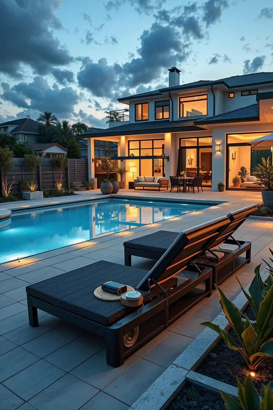 58 Outdoor Pool Area 2026 Ideas For Stylish And Cozy Designer Backyards