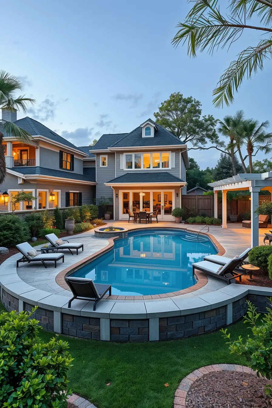 56 Outdoor Pool Area Above Ground 2026 Ideas For A Stylish Backyard Upgrade