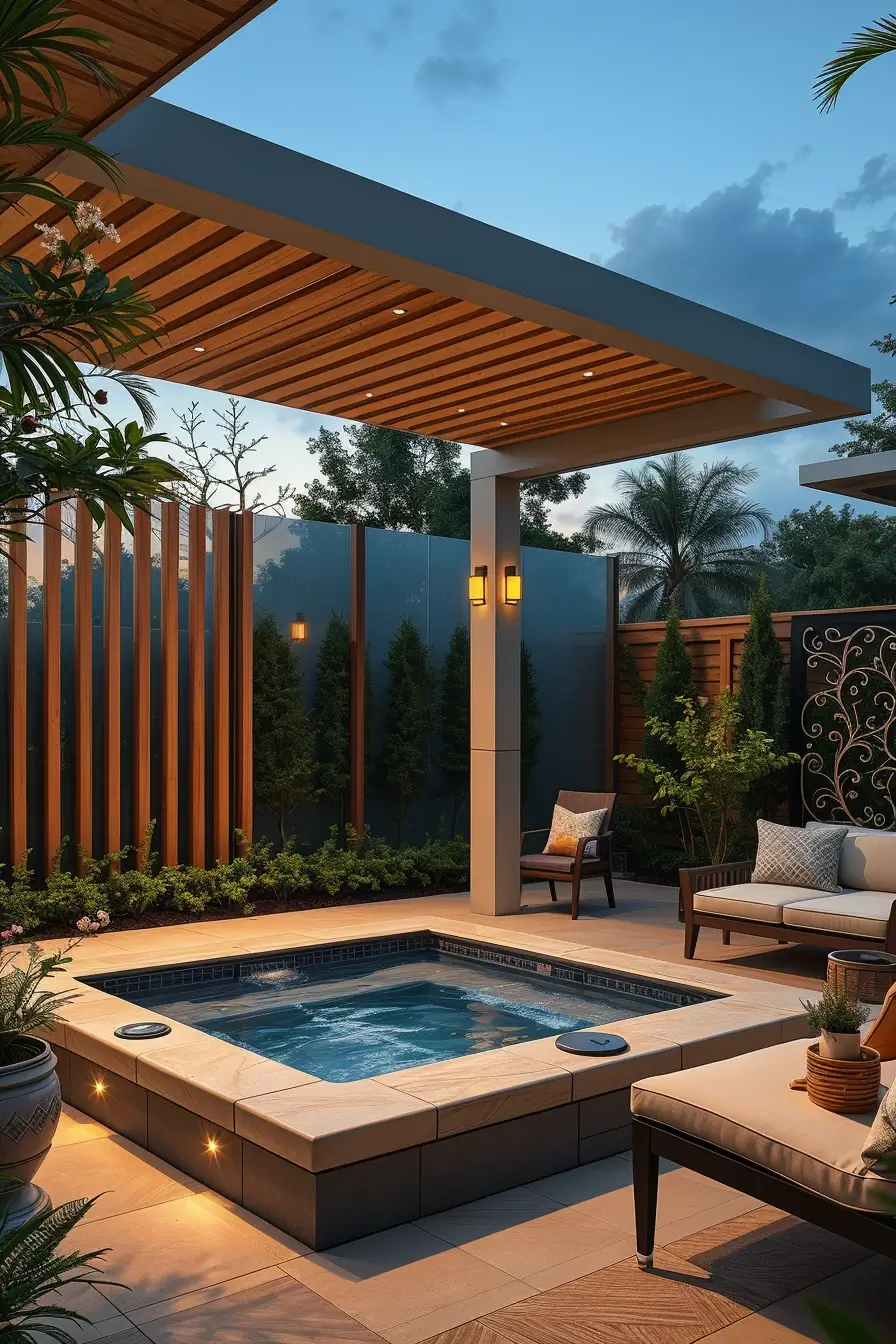 58 Outdoor Spa Ideas 2026 For A Luxury Backyard Wellness Retreat