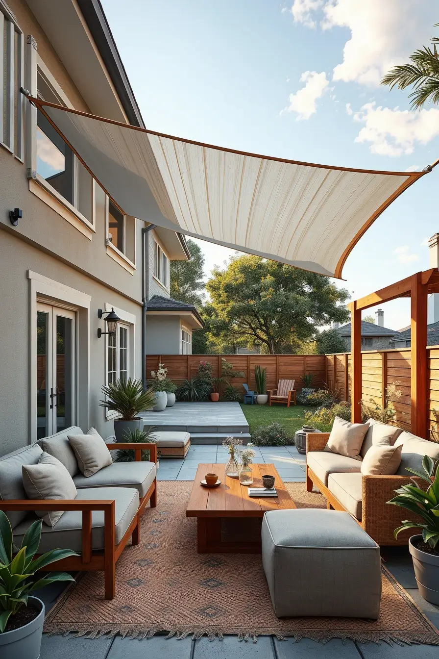60 Shade Sail Backyard Ideas 2026 For Modern Outdoor Living