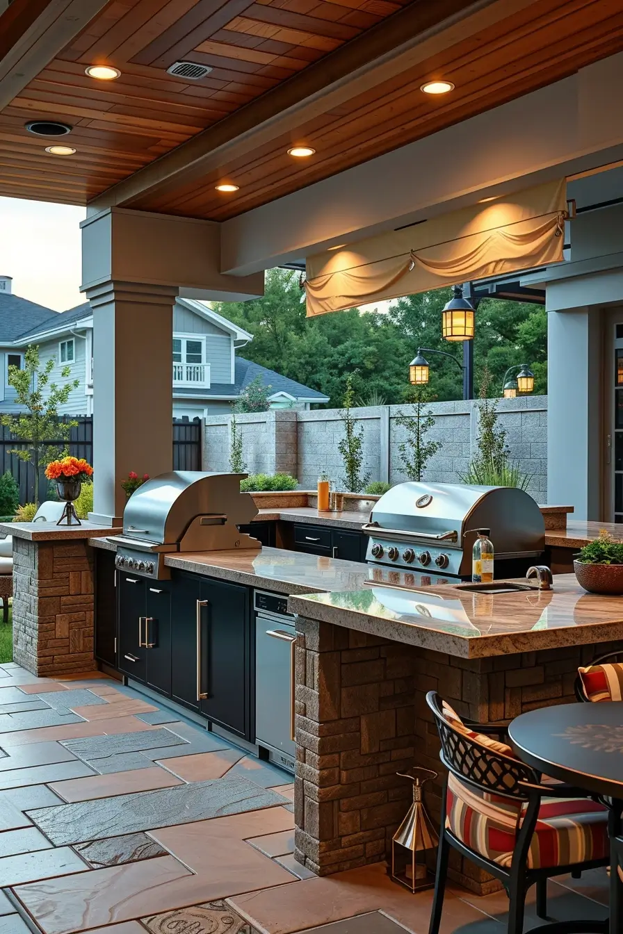 60 Outside Barbecue Area Ideas 2026: Stylish And Designer Outdoor BBQ Spaces