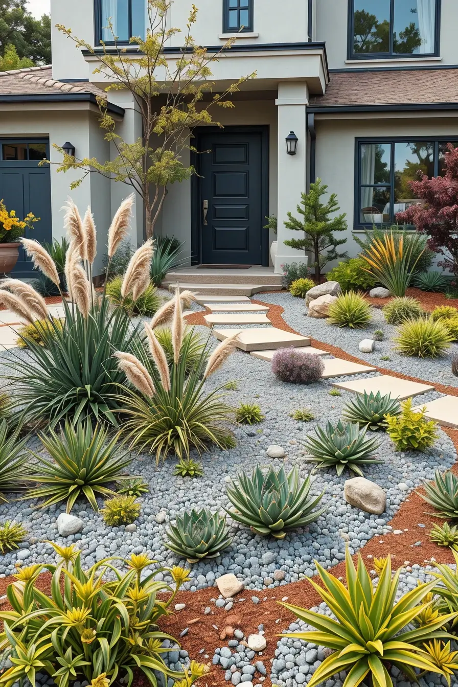 58 Simple Landscaping Front Yard 2026 Ideas For A Clean And Modern Look