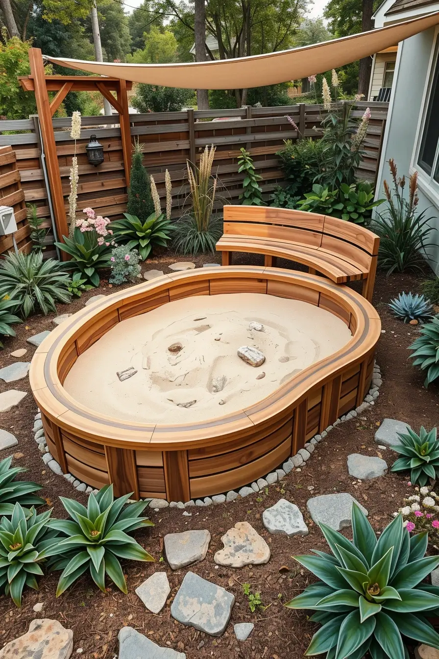56 Sandbox Ideas Backyard 2026: Sculptural, Modern And Unique Designs For Kids