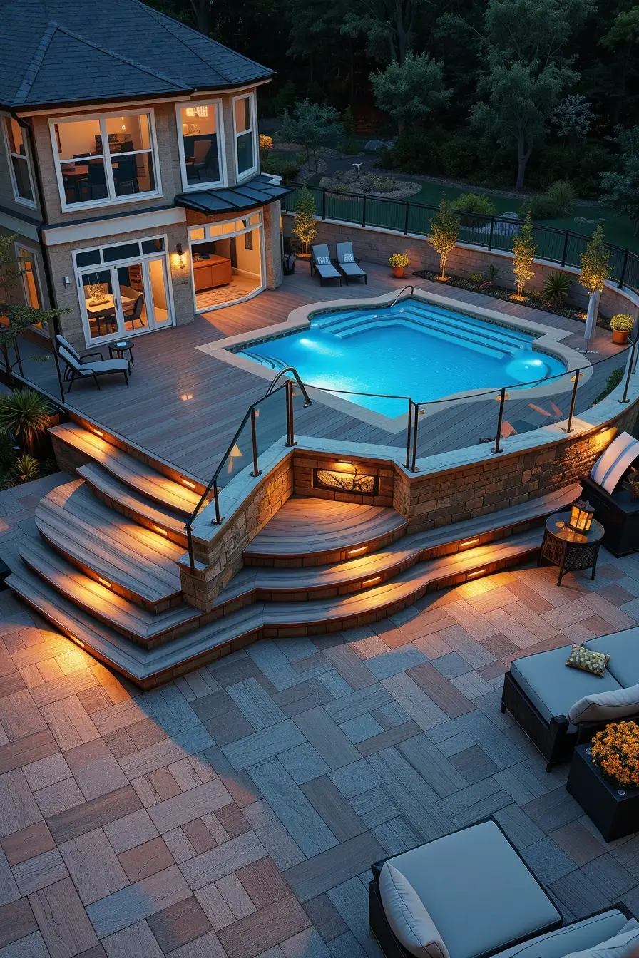 58 Outdoor Pool Area 2026 Ideas For Stylish And Cozy Designer Backyards