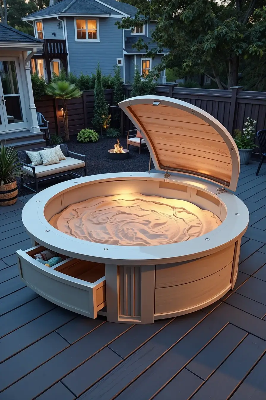 56 Sandbox Ideas Backyard 2026: Sculptural, Modern And Unique Designs For Kids