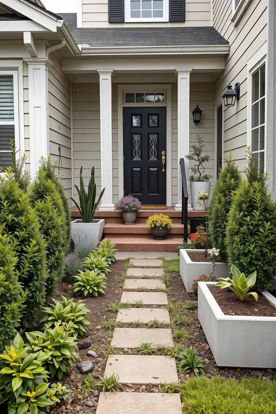 58 Simple Landscaping Front Yard 2026 Ideas For A Clean And Modern Look