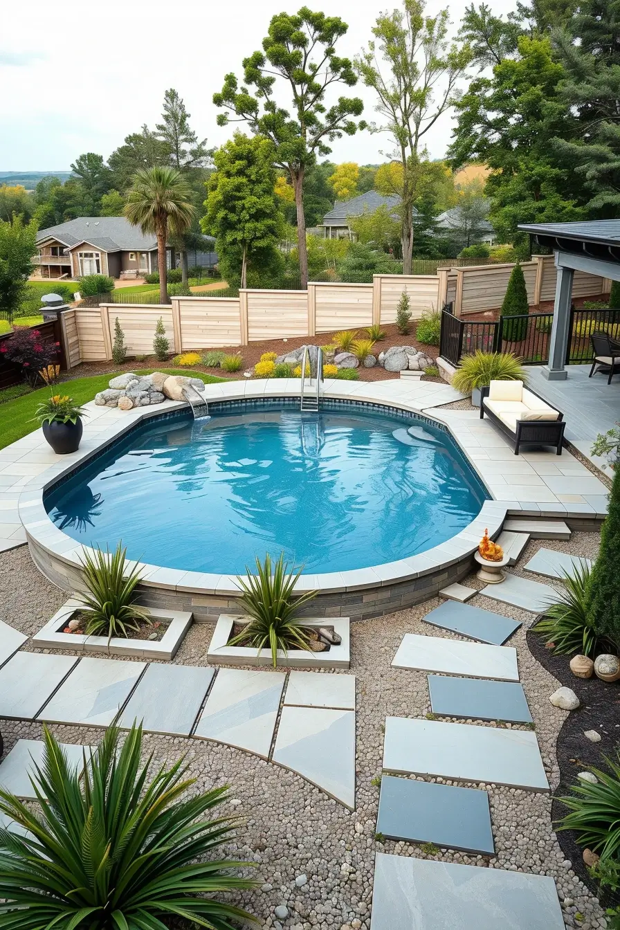 56 Outdoor Pool Area Above Ground 2026 Ideas For A Stylish Backyard Upgrade