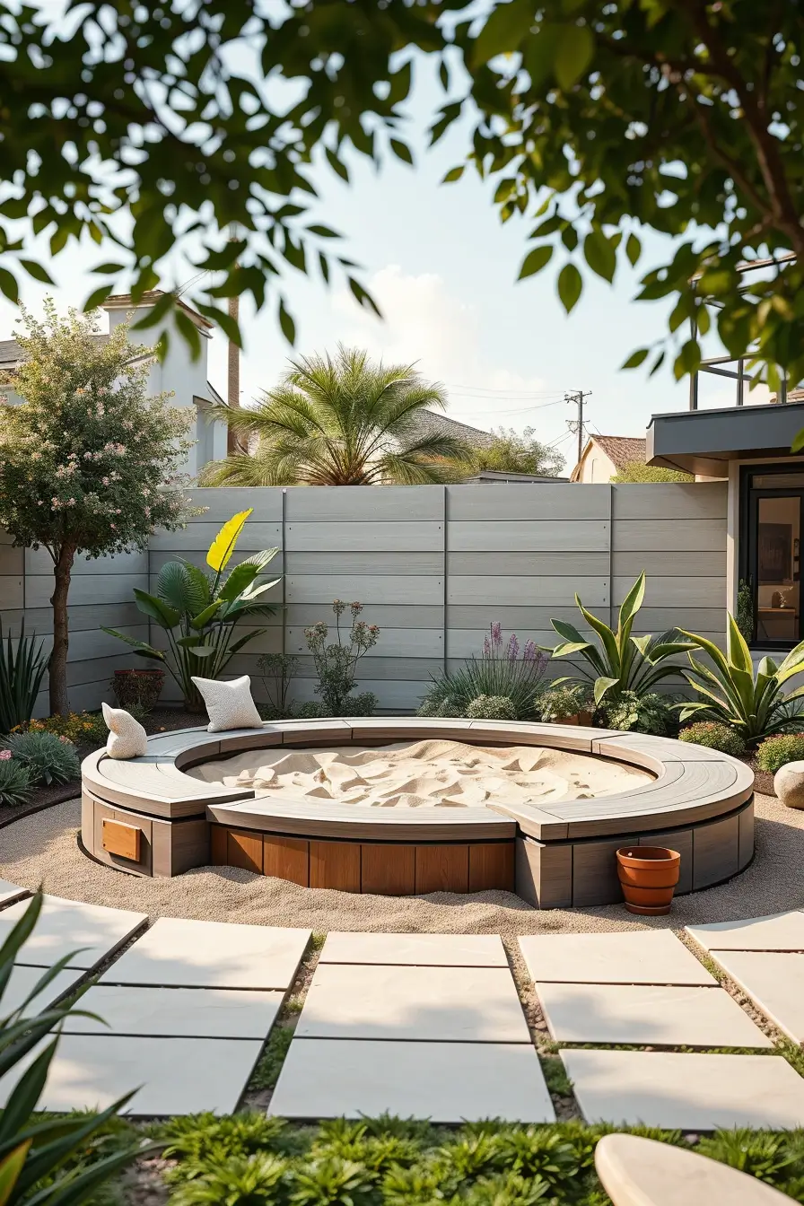 56 Sandbox Ideas Backyard 2026: Sculptural, Modern And Unique Designs For Kids