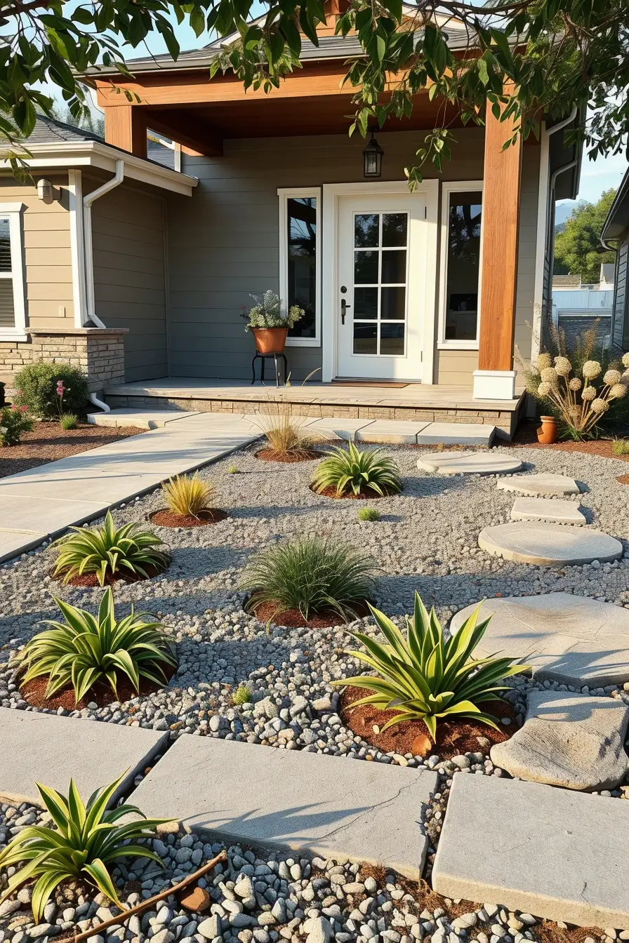 58 Simple Landscaping Front Yard 2026 Ideas For A Clean And Modern Look